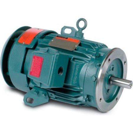 BALDOR-RELIANCE Baldor-Reliance Motor CECP3663T, 5HP, 3505RPM, 3PH, 60HZ, 184TC, TEFC, FOOT CECP3663T